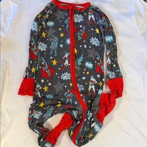 Little Sleepies DC Justice League Bamboo Zippy